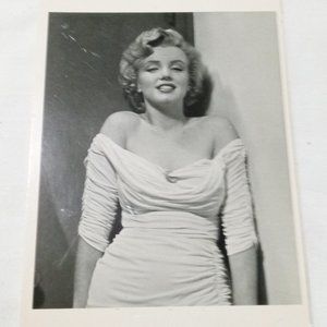 Rare Antique Original Vintage 1950s Marilyn Monroe Real Photo postcard